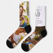 stiefvader citaat | Drie fotocollage Sokken (Links)