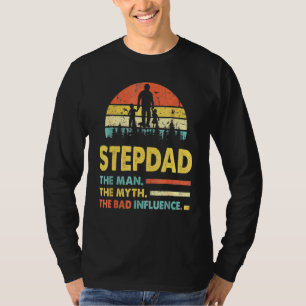 Stiefvader De Man De Mythe De Slechte Invloed Vade T-shirt