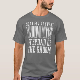 Stiefvader Stiefvader van de Bruidegom Familiefees T-shirt