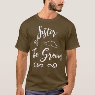 Stiefvader van Bruid & Bruidegom Huwelijk Matching T-shirt