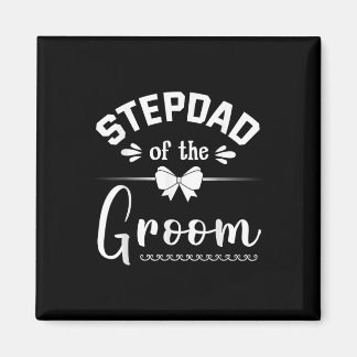 Stiefvader van de bruidegom Bruid Gelukkig huwelij Magneet