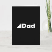 Stiefvaderlogo Feestdagen Kaart (Voorkant)