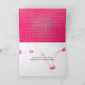 stiefzus polka dot kaart (Binnen)