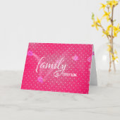 stiefzus polka dot kaart (Gele Bloem)