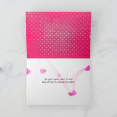 stiefzus polka dot kaart (Binnen)