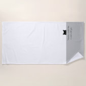 Stiekeme Kat Wil Even Praten Strandlaken (Voorkant)