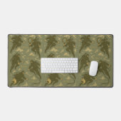 Stiekeme Ninja's die Binaire Code Kunst Decoderen Bureaumat (Keyboard & Muis)