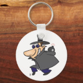 Stiekeme Spy Undercover Sleutelhanger (Voorkant)