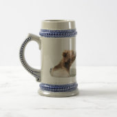 Stien met grizzly beer bierpul (Links)