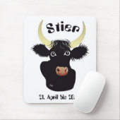 Stier 21. April bis 20. Mai Mauspad Muismat (Met muis)