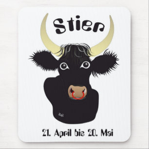 Stier 21. April bis 20. Mai Mauspad Muismat