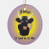 Stier 21. April bis 20. Mai Ornament (Links)