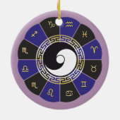 Stier 21. April bis 20. Mai Ornament (Achterkant)