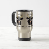 Stier 21. April bis 20. Mai Tasse Reisbeker (Voorkant links)