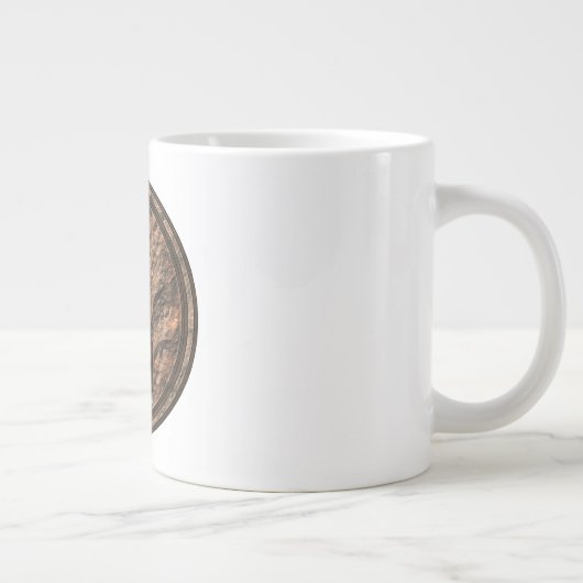 Stier & Aard Aap Grote Koffiekop (Rechts)