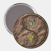 Stier & Aard Aap Magneet (Voorkant / Achterkant)