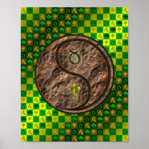 Stier & Aardaap Poster