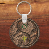 Stier & Aardaap Sleutelhanger (Achterkant)