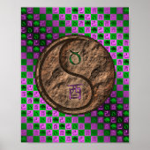 Stier & Aarde Haan Poster (Voorkant)