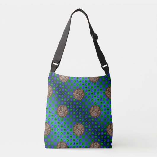 Stier & Aarde Os Crossbody Tas (Voorkant)