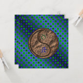 Stier & Aarde Os Kaart (Voorkant / Achterkant in situ)