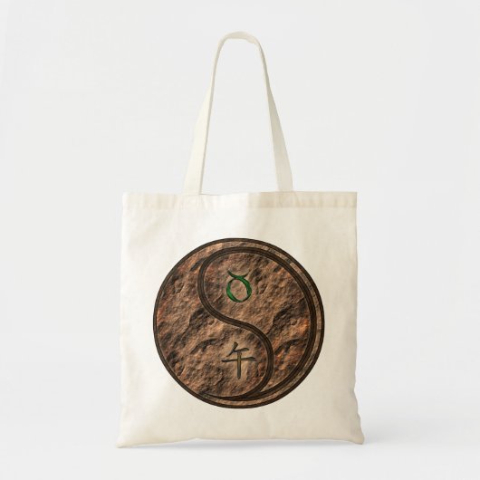 Stier & Aarde Paard Tote Bag (Voorkant)