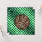 Stier & Aarde Slang Kaart (Voorkant / Achterkant in situ)