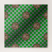 Stier & Aardese Hase Legpuzzel (Horizontaal)