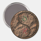 Stier & Aardetiger Magneet (Voorkant / Achterkant)