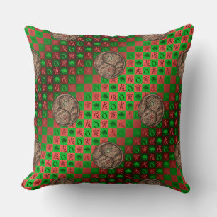 Stier & Aardetijger Kussen