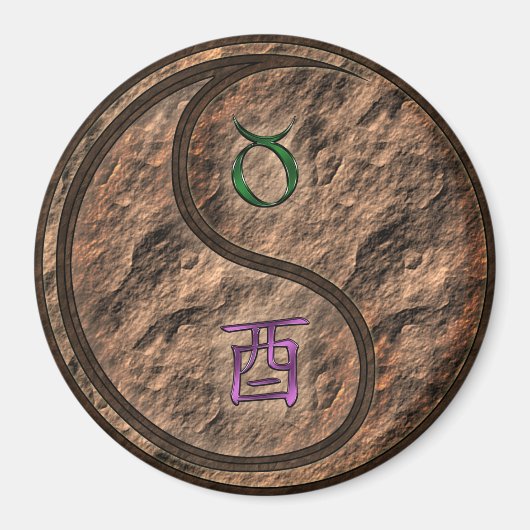 Stier & Aardhaan Magneet (Voorkant)