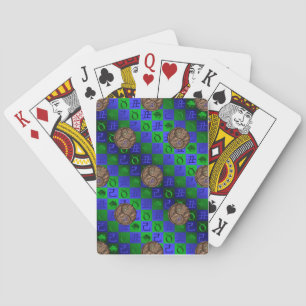 Stier & Aardse Os Pokerkaarten