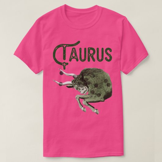 Stier Astrologisch teken Sterrenbeeld Sterrenbeeld T-shirt (Design voorkant)