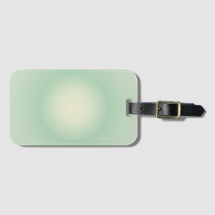 Stier Aura Gradient Zodiac, Groene Aura Gradient Bagagelabel