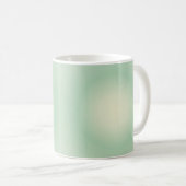 Stier Aura Gradient Zodiac, Groene Aura Gradient Koffiemok (Voorkant rechts)
