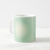 Stier Aura Gradient Zodiac, Groene Aura Gradient Koffiemok (Voorkant links)