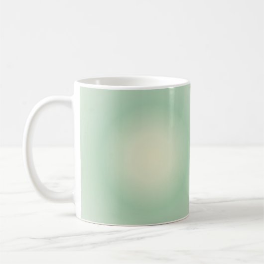 Stier Aura Gradient Zodiac, Groene Aura Gradient Koffiemok (Links)