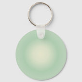 Stier Aura Gradient Zodiac, Groene Aura Gradient Sleutelhanger (Achterkant)