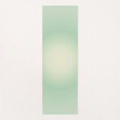 Stier Aura Gradient Zodiac, Groene Aura Gradient Yogamat (Voorkant)