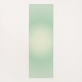 Stier Aura Gradient Zodiac, Groene Aura Gradient Yogamat (Achterkant)