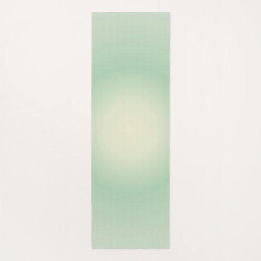 Stier Aura Gradient Zodiac, Groene Aura Gradient Yogamat (Achterkant)