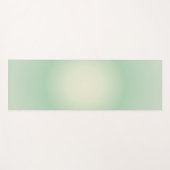 Stier Aura Gradient Zodiac, Groene Aura Gradient Yogamat (Voorkant (horizontaal))