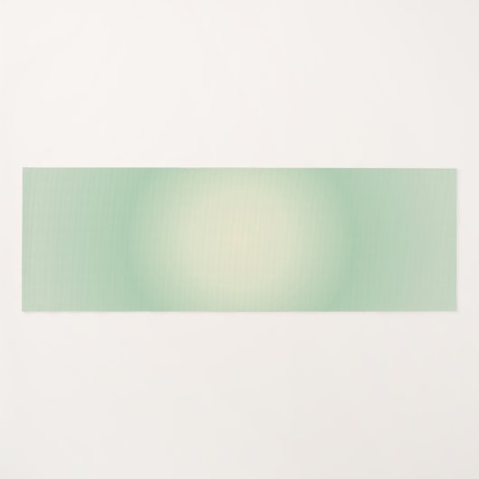 Stier Aura Gradient Zodiac, Groene Aura Gradient Yogamat (Voorkant (horizontaal))