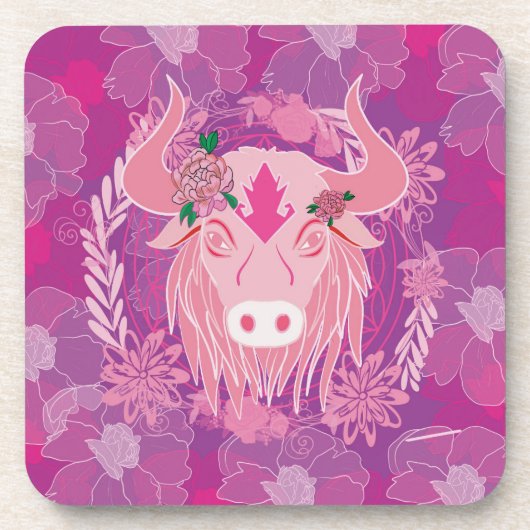 stier bier onderzetter (Voorkant)