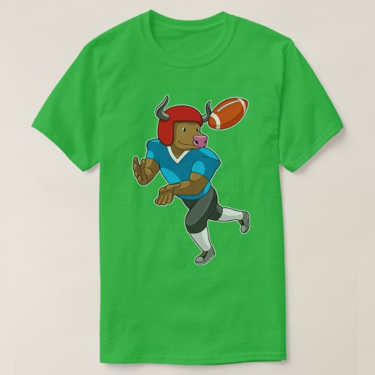 Stier bij Sports T-shirt (Design voorkant)