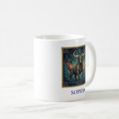 Stier Blauwe Hemel Zodiac Koffiemok (Voorkant rechts)