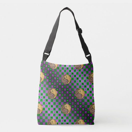 Stier & Brandweerbeer Crossbody Tas (Voorkant)