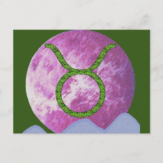 Stier Briefkaart (Voorkant)