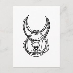 Stier Briefkaart
