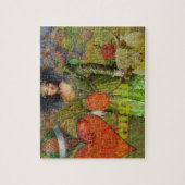  Stier Classic Vrouw Portret Gotische Kunst Legpuzzel (Verticaal)